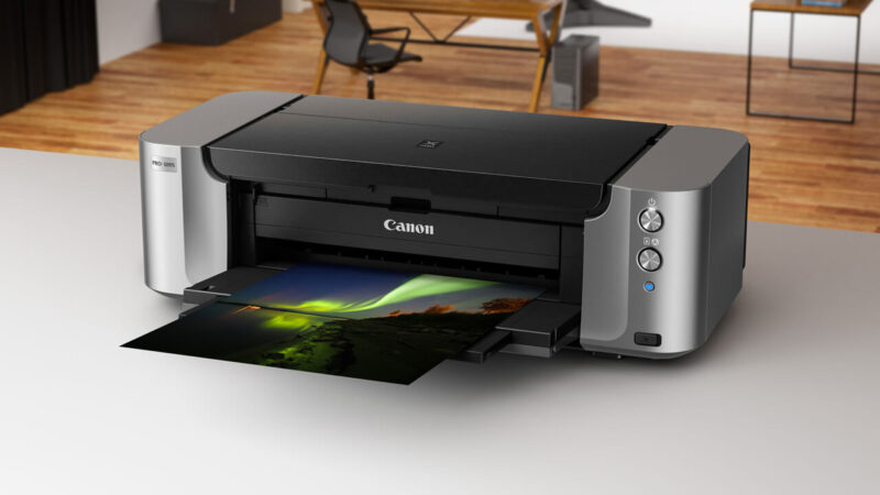 Цветной принтер Canon