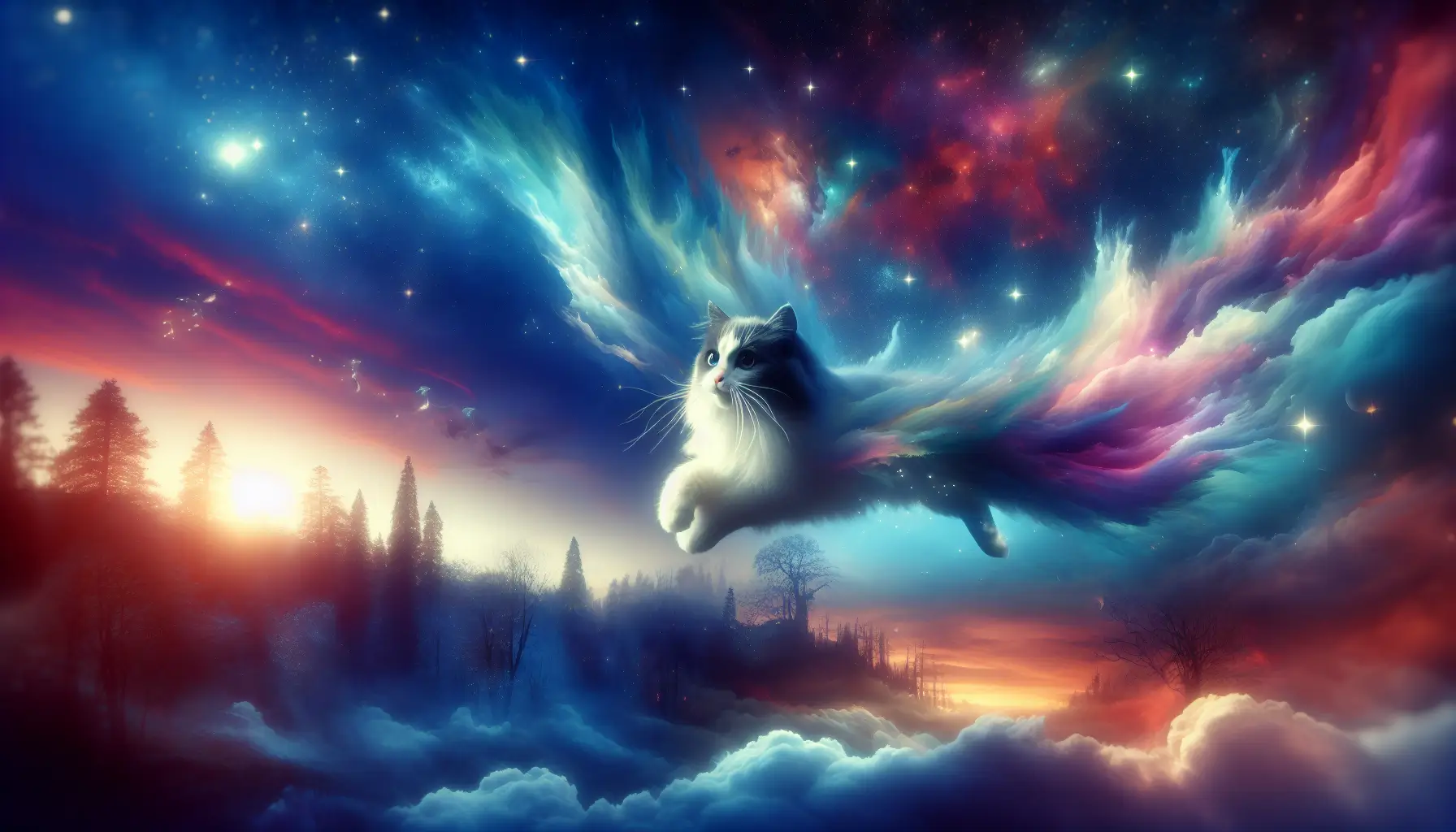 К чему снится летающий кот